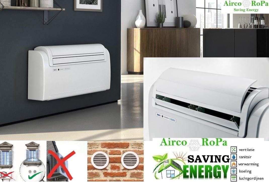 Airco RoPa Monoblock zonder Buitenunit 3.5kw Inverter